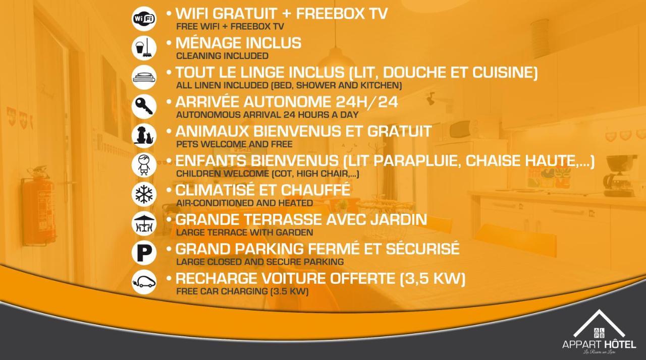Appart'Hotel Les Pres Blondeau - 1 A 10 Personnes - 3 Chambres - Terrasse - Parking Prive - Wifi Les Rosiers Dış mekan fotoğraf